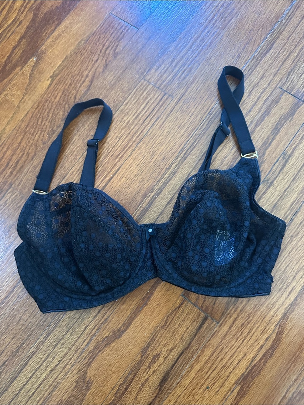 Freya Black Lace Underwire Bra